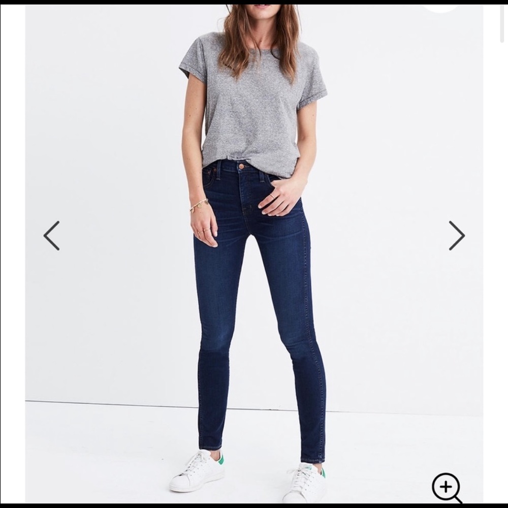 Madewell 10” High Rise Skinny Jeans